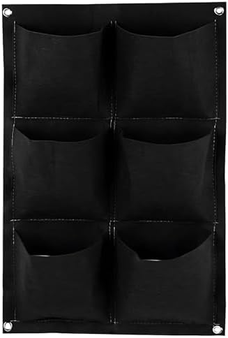 WFIST Vertical Hanging Planter Bag, Breathable Felt Wall Garden Planter - Image 7