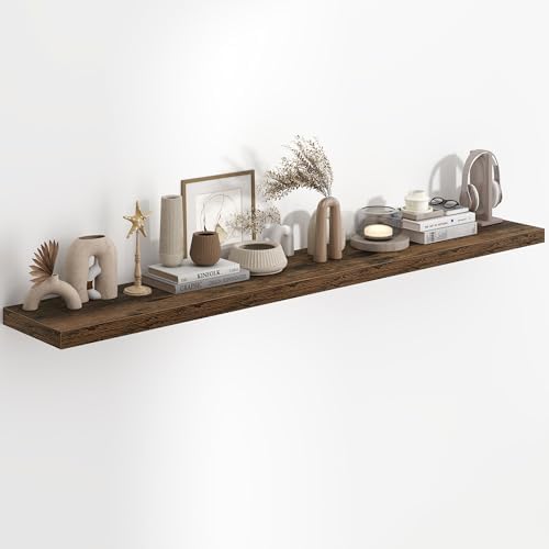 Fun Memories 72 Inch Long Floating Shelves by FunMemories