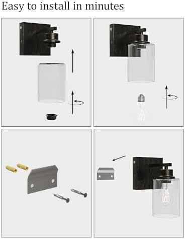 Rayogale Wireless Battery Operated Wall Sconce Set of 2 - Image 5