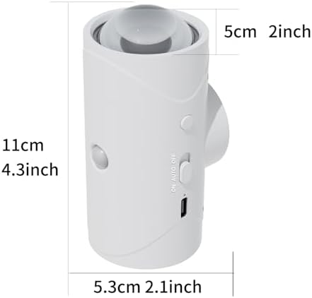 Rechargeable Motion Sensor Light, Magnetic Battery Operated Wall Sconces - Image 6