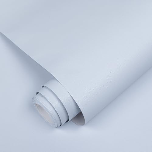 Light Blue Peel Stick Wallpaper Self-Adhesive Contact Paper Tear Resistant by Abyssaly