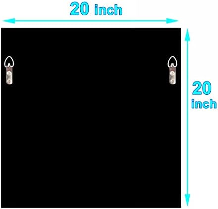 20" Square Crushed Diamond Silver Glass Mirror - Image 7
