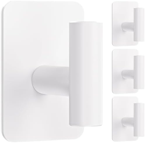 Heavy Duty Adhesive Hooks - 26lb Max by Eowihor