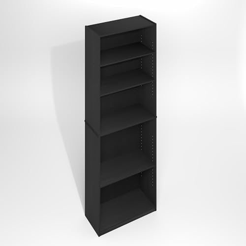 Furinno Jaya Simply Book Shelf, 5-Tier Bookshelf, Bookcase - Image 7