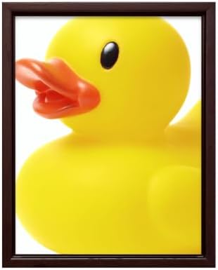 InkFlow Posters Yellow Rubber Duck Canvas Poster by InkFlowPosters