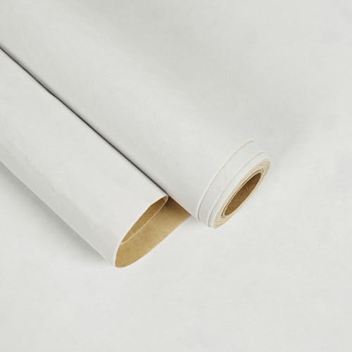 White Felt Drawer Liner Adhesive Velvet Fabric Wallpaper Peel and Stick Velvet by EaseStick