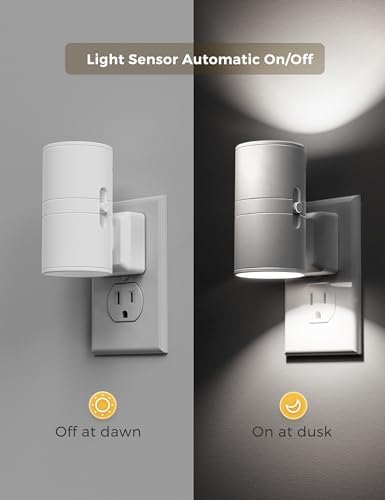 L LOHAS LED Bright Night Light, Night Lights Plug into Wall, Daylight White - Image 2