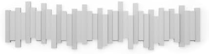 Umbra Sticks Wall Mount Coat Rack, 8 Hook Retractable Pegs by Umbra