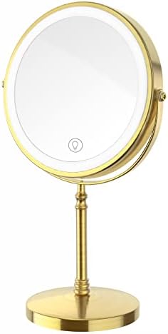 DEIOVWXS Makeup Mirror, Rechargeable Vanity Mirror by DEIOVWXS