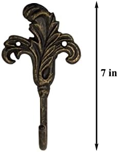 Wall Mounted Cast Iron Home Decor Single Hook - Image 2