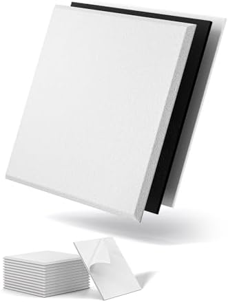 12 Pack Sound Proof Foam Panels by Topnaca