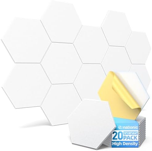 Self-Adhesive Acoustic Panels High Density Sound Proof Foam Panels by Unknown