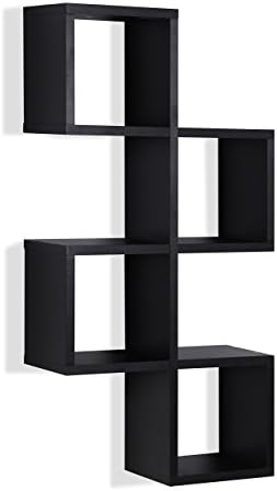 Danya B. Cubby Chessboard Wall Shelf – Black by DANYAB