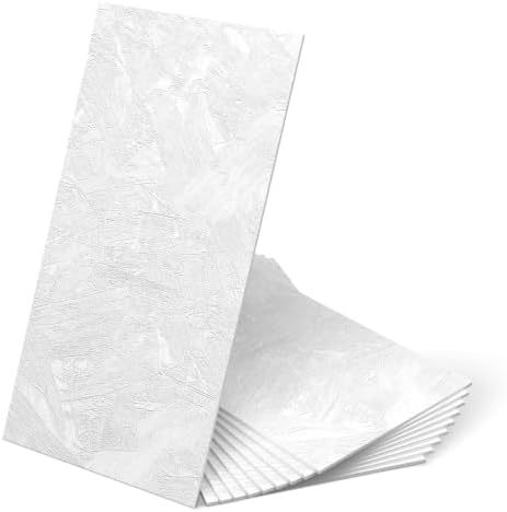 WADILE Peel and Stick Concrete Wall Panels, 11.8" x 23.6" PVC Faux Cement Wall by WADILE