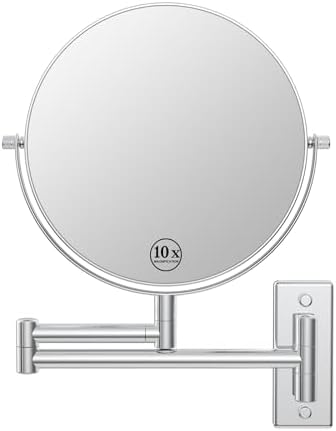 8" Wall Mounted Makeup Mirror by LansiMetalIndustrialCoLtd
