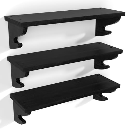 Alsonerbay 17-Inch Wood Floating Shelves by Alsonerbay