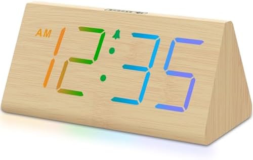 DreamSky Wooden Digital Alarm Clock by DreamSky