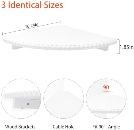 Lamapggio Corner Floating Shelves - Image 3