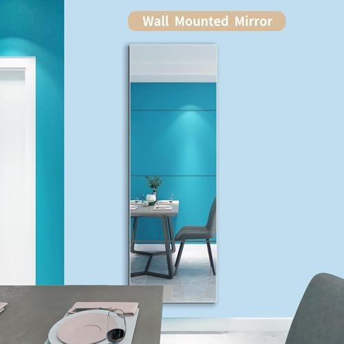 quegau Full Length Safety Shatterproof Mirror - Image 6
