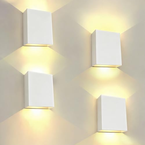 KICAAO LED Wall Sconces 4 Pack, 12W Wall Light by KICAAO