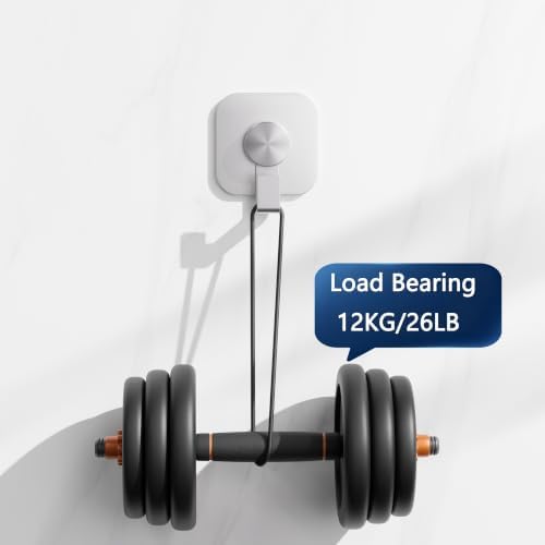 Aikzik 4 Pack Large Heavy Duty Wall Hooks - 26lb Max - Image 5