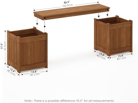 Furinno TIOMAN Planter Box - Image 3