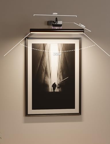 16" Wireless Picture Lights for Wall, Rechargeable Art Light - Image 5