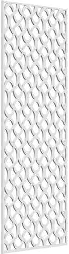 21 3/8"W x 54 3/8"H x 3/8"T Resort Decorative Fretwork Wall Panels in by EkenaMillwork