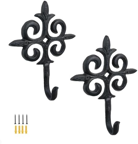 iobiotio Vintage Cast Iron Wall Hook by iobiotio