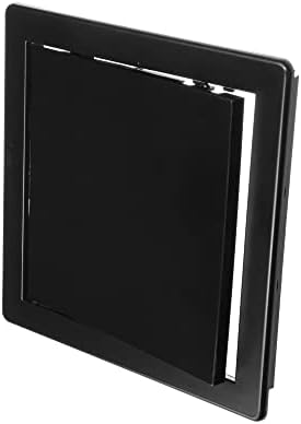 8" x 8" Black ABS Plastic Plumbing Access Panel by ECOPROVENT