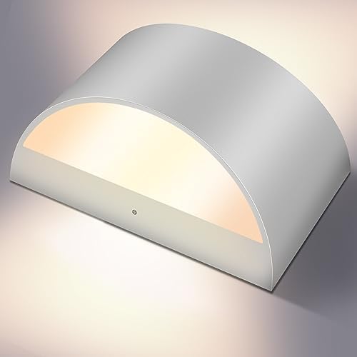Wall Sconces Set of Two | Modern LED Indoor Wall Lights, Up and Down Wall Mount - Image 2