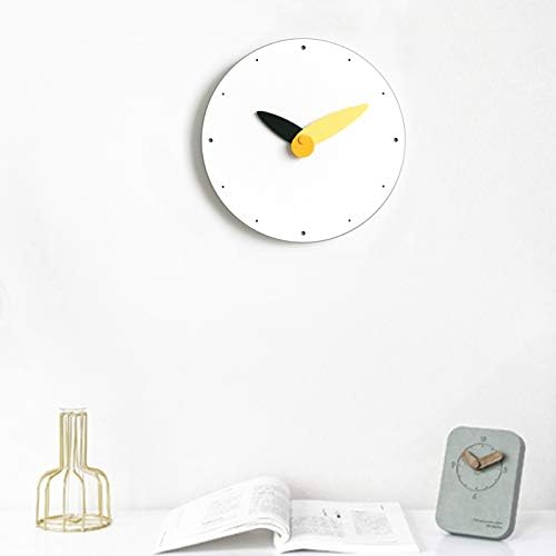 Stephanie Imports Modern Minimalist Yellow & Black Wall Clock - Image 5