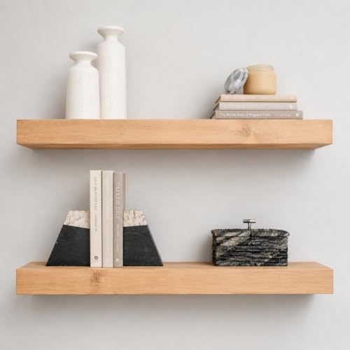 Urbandi Modern Floating Shelves 3 Inches Thick - Image 6