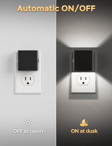 DORESshop Night Lights Plug into Wall, Plug in Nightlight - Image 2