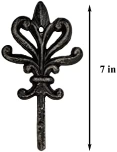 Wall Mounted Cast Iron Home Decor Single Hook - Image 2