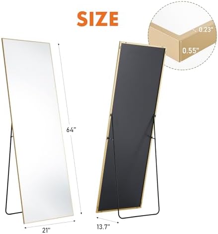 OLIXIS 64"x21.5" Full Length Mirror - Image 4