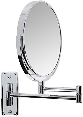 JERDON Wall-Mounted Makeup Mirror - Image 4