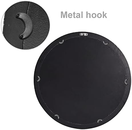 Round Wood Mirror - Image 5
