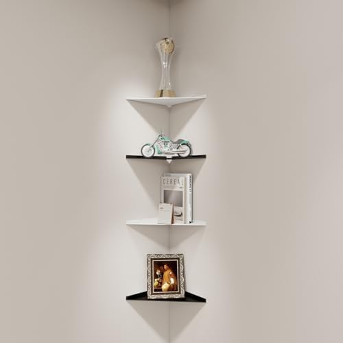3.0mm Aluminum Alloy Corner Shelf Wall Mounted, - Image 4