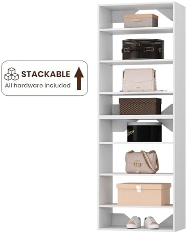 ROOMTEC 31.5" Shelf Short Tower Closet Unit, Modular Closet System - Image 7