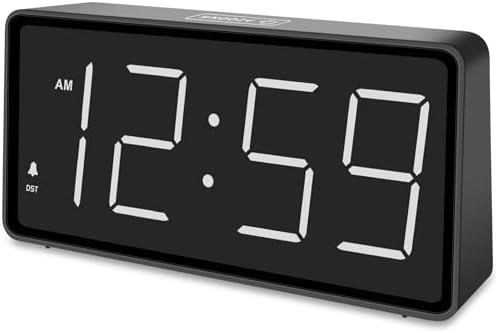 Peakeep Battery Operated Digital Alarm Clock by PEAKEEP