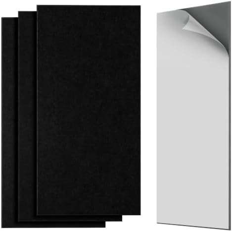 Acoustic Wall Panels Self Adhesive 47.2"x23.6", 4 Pack by Unknown