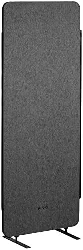 VIVO Dark Gray Freestanding 24 x 66 inch Privacy Panel, PP-1-T024D by VIVO