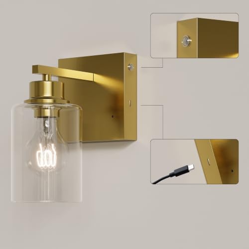 Rayogale Wireless Battery Operated Wall Sconce Set of 2 - Image 5