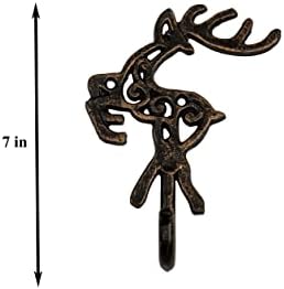 Wall Mounted Cast Iron Home Decor Single Hook - Image 2