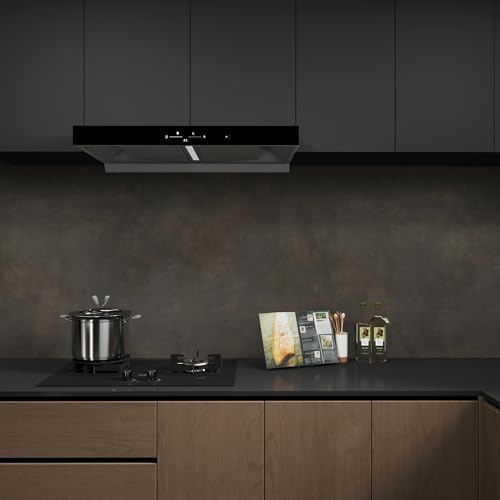 JSEVEM 31"×591" Large Size Extra Wide Thick Dark Brown Tan Grey Rusty Concrete - Image 6