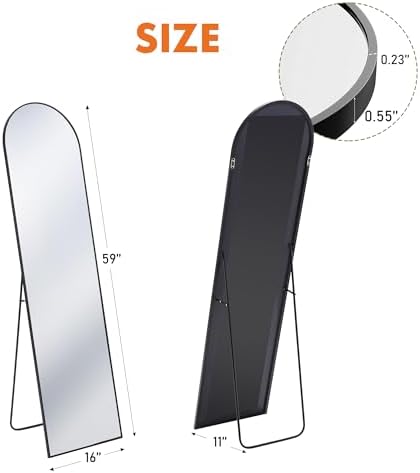 OLIXIS Arched Full Length Mirror - Image 5