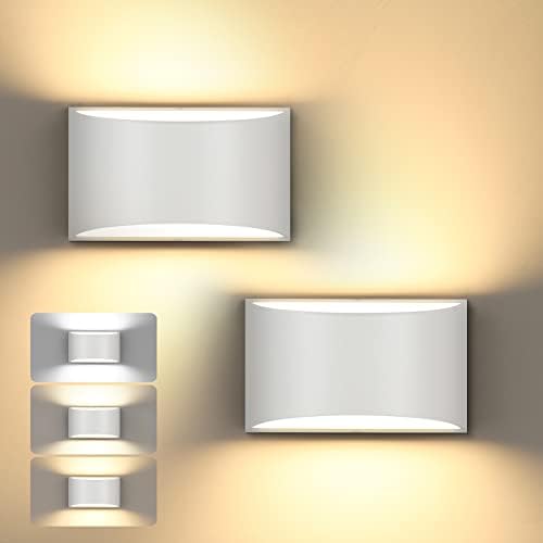 TRLIFE Dimmable Wall Sconces, 3000K/4000K/6000K Selectable Modern Wall Sconce by TRLIFE
