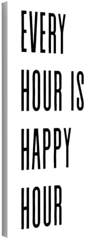 InkFlow Posters Every Hour Happy Hour Canvas Poster by InkFlowPosters