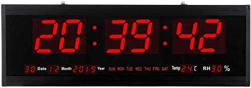 Rsobl 21.6 Inch Oversized LED Digital Wall Clock Large Display by Rsobl